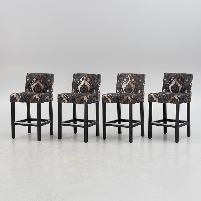 Four "Cosmo" bar chairs, Slettvoll.