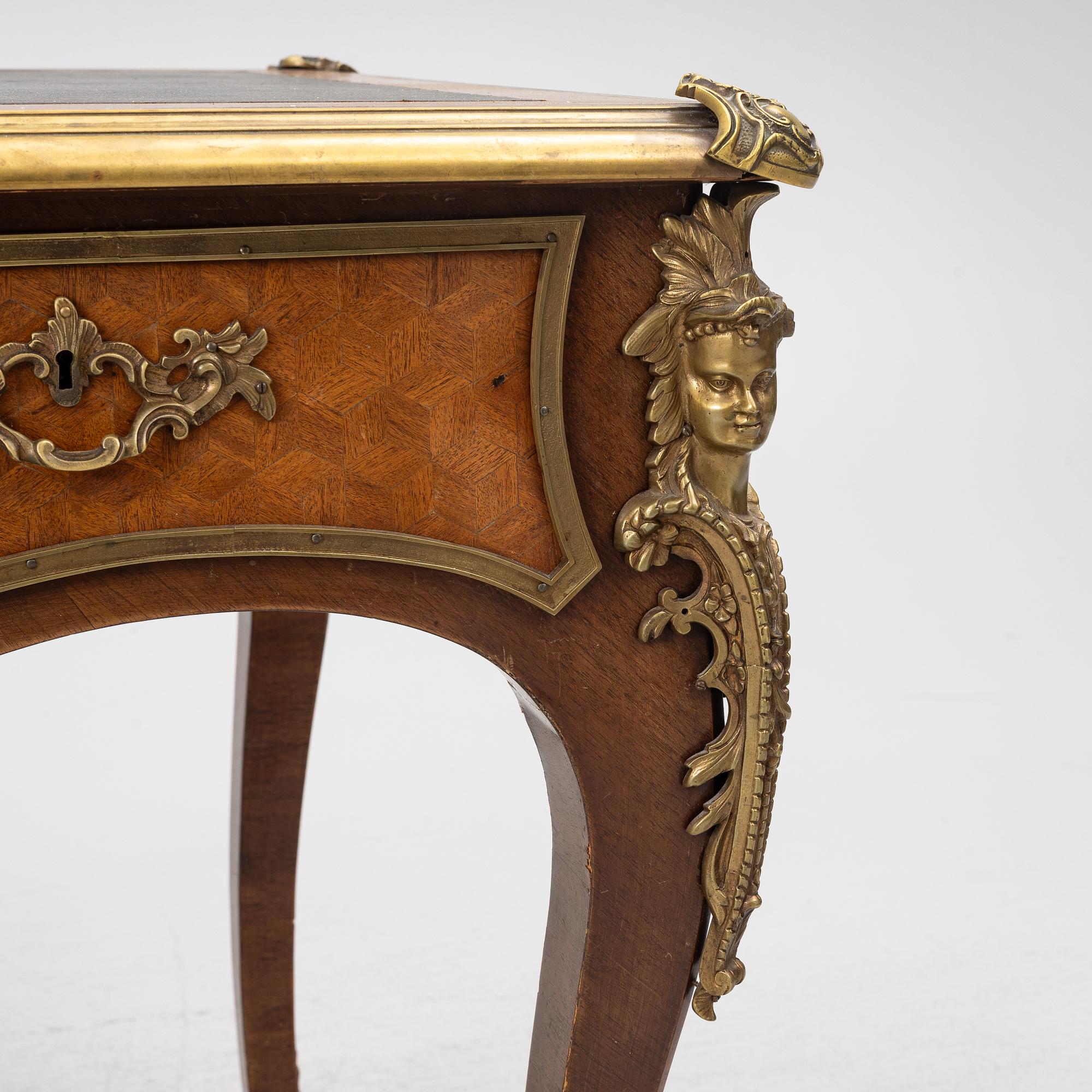 Desk, Louis XV style, France, late 19th Century.