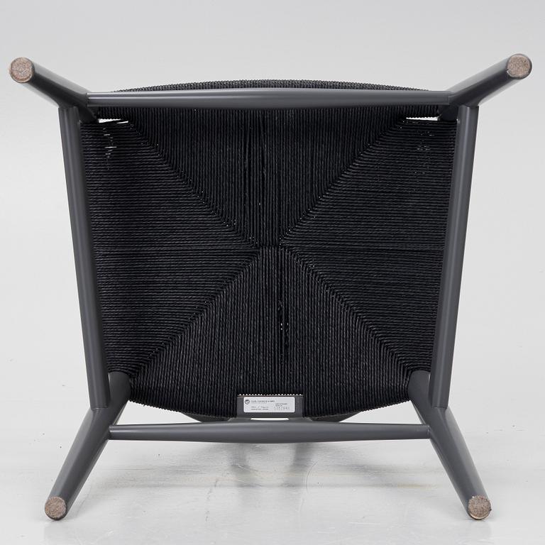 Hans J. Wegner, Chairs, 4, model CH 24 “Y Chair”, Carl Hansen & Søn, Denmark.