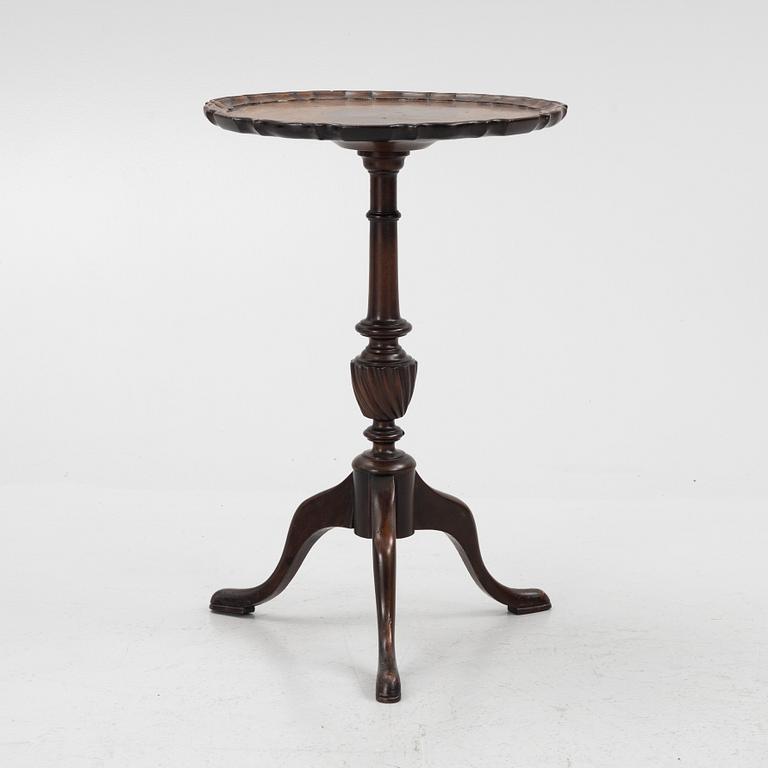 A pie-crust table, England, 19th Century.
