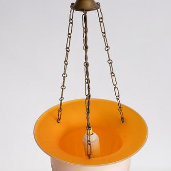 Ampel, kupa i glas från Rosdala, 1920/30-tal.