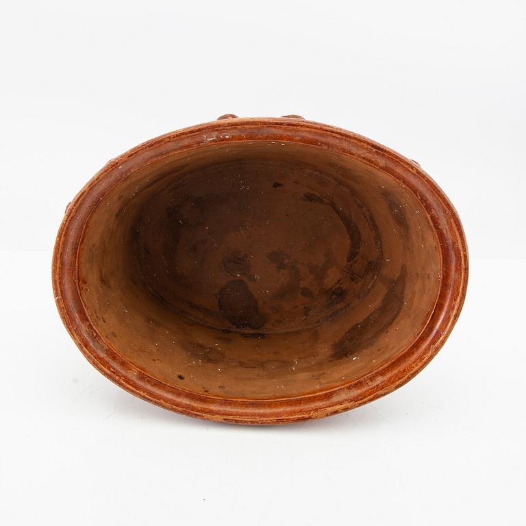 Erik Adolf Fahlström Pâté Terrine Gustavian, second half of the 18th century, signed.