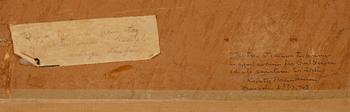 CARL LARSSON, tillskriven, kolteckning, bär sign.