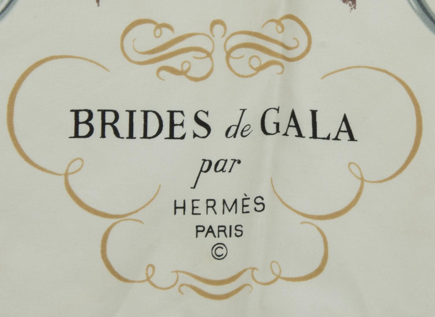 SCARF, "Brides de Gala", Hermès.