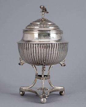 SOCKERSKÅL, silver, empire, Theodor Jortz, Skänninge 1824. Vikt ca 564 gram.