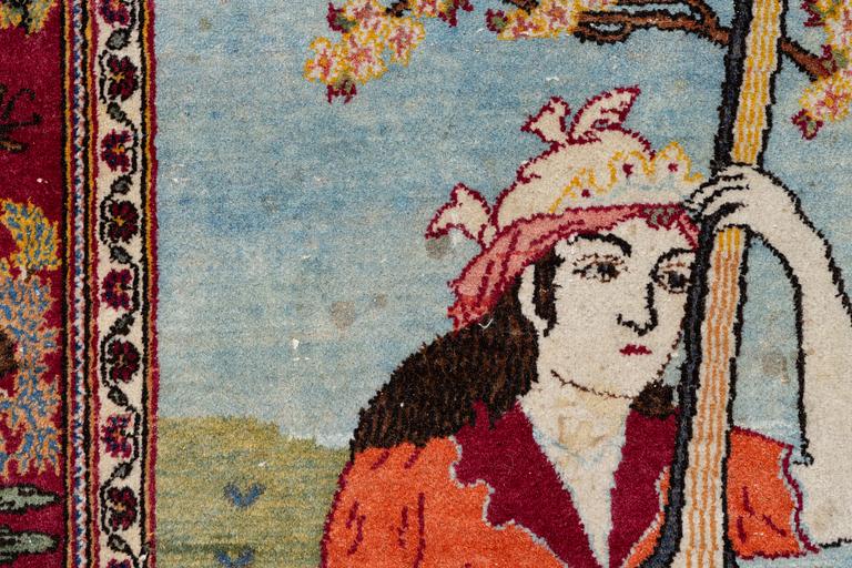 Matta, Keshan, Figural, 200 x 125 cm.