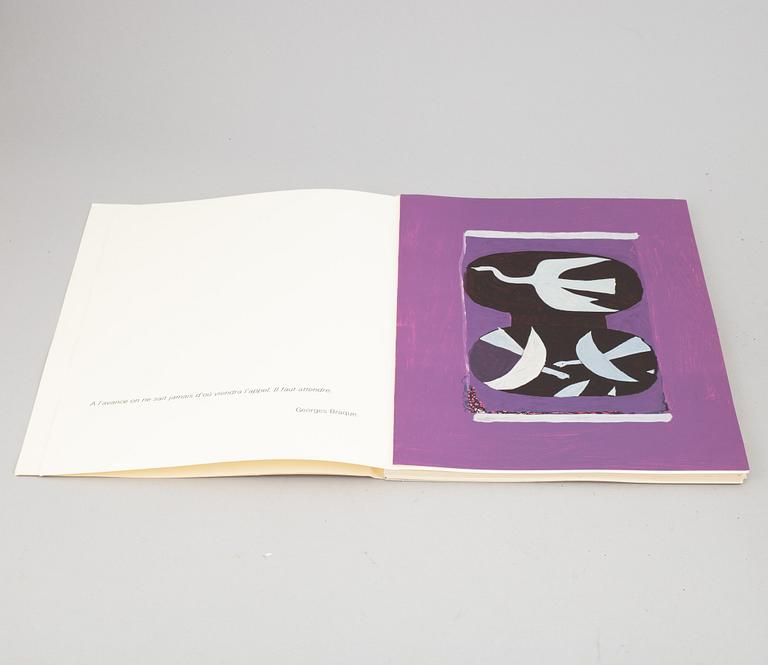Two Derrière le Miroir,"Hommage a Braque" No 144-145-146 and No 138, published by Maeght.