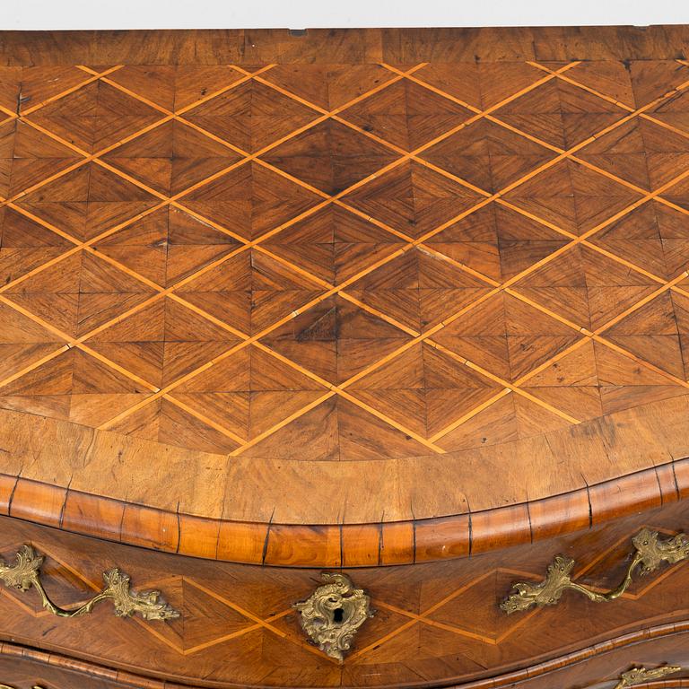 A Rococo dresser, 18th century.