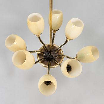 Paavo Tynell, a mid-20th century chandelier for Idman.