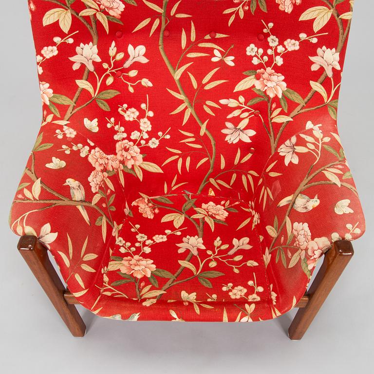 Carl Gustaf Hiort af Ornäs, fåtölj, "Caravelle", för Puunveisto Oy - Träsnideri Ab, 1960-tal.