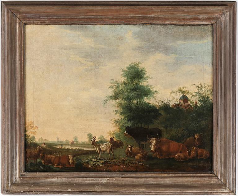 OKÄND KONSTNÄR, olja på duk, ej signerad, 1700-tal.