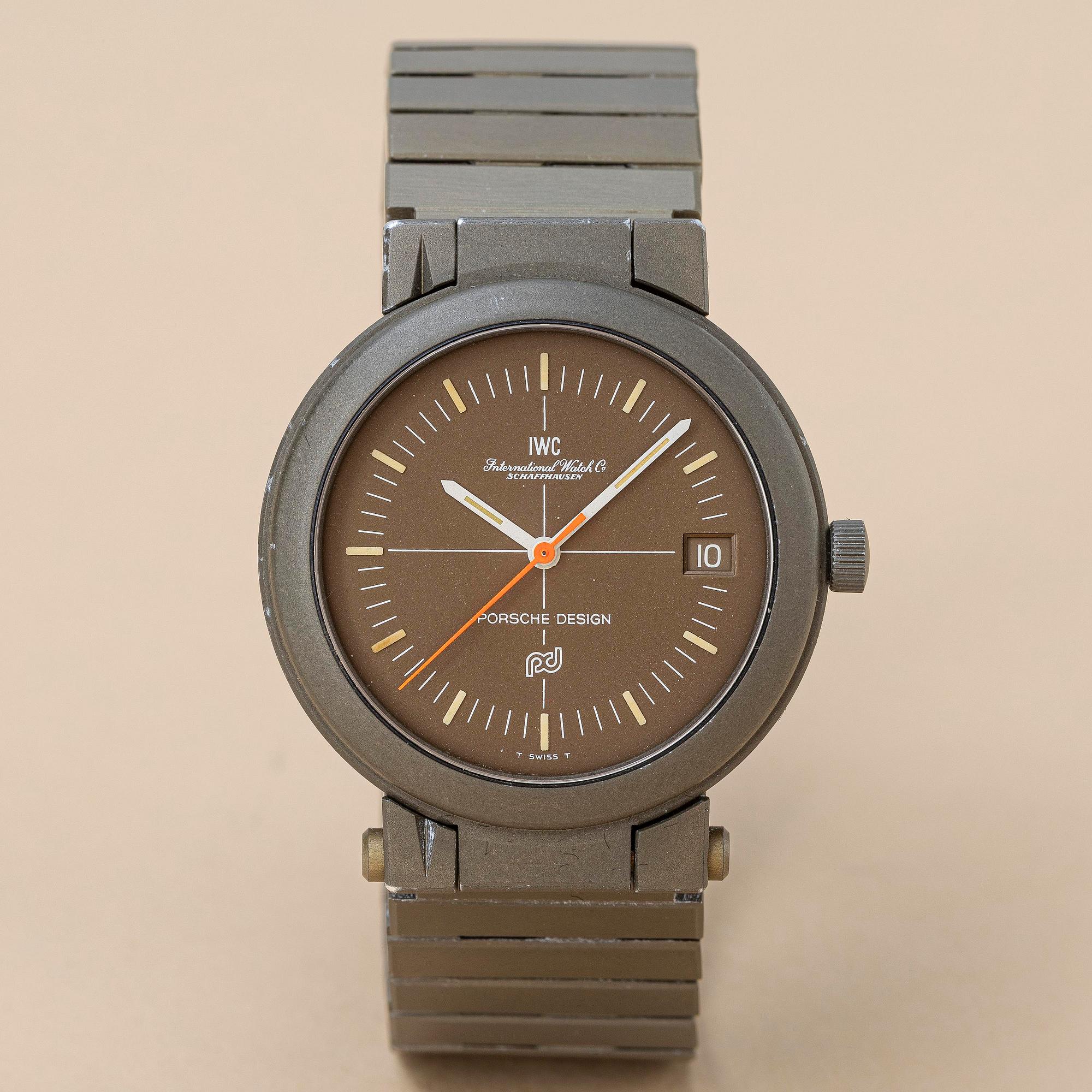 IWC, Schaffhausen, Porsche Design, "Compass Watch", ca 1980.