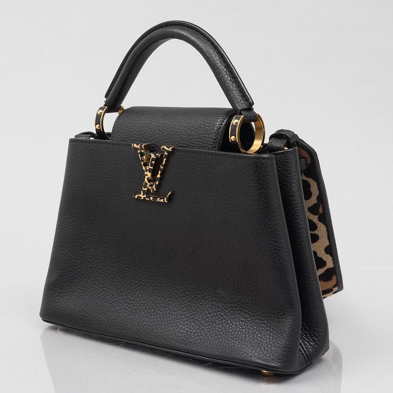 Louis Vuitton, väska "Capucines Leopard BB".