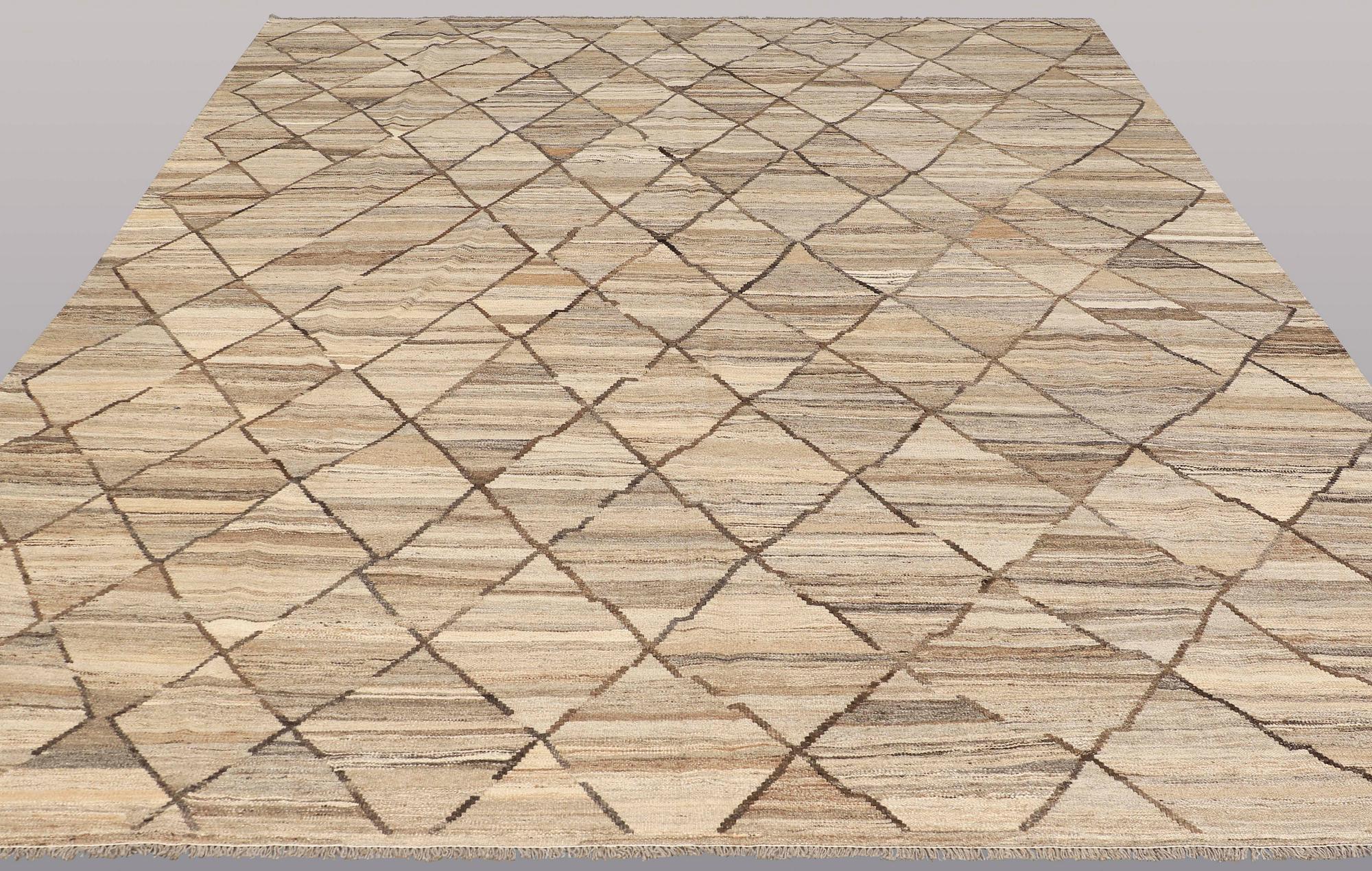 A carpet, Kilim 363 x 278 cm.