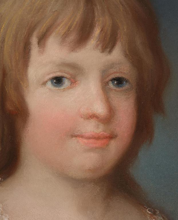 Jonas Forsslund, his circle, Portrait depicting “Emilia Fredrika Aurora De Geer af Finspong” and probably her sister “Charlotta Aurora”.