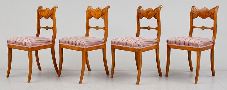 STOLAR, 4 st, Karl-Johan, 1800-talets första hälft.