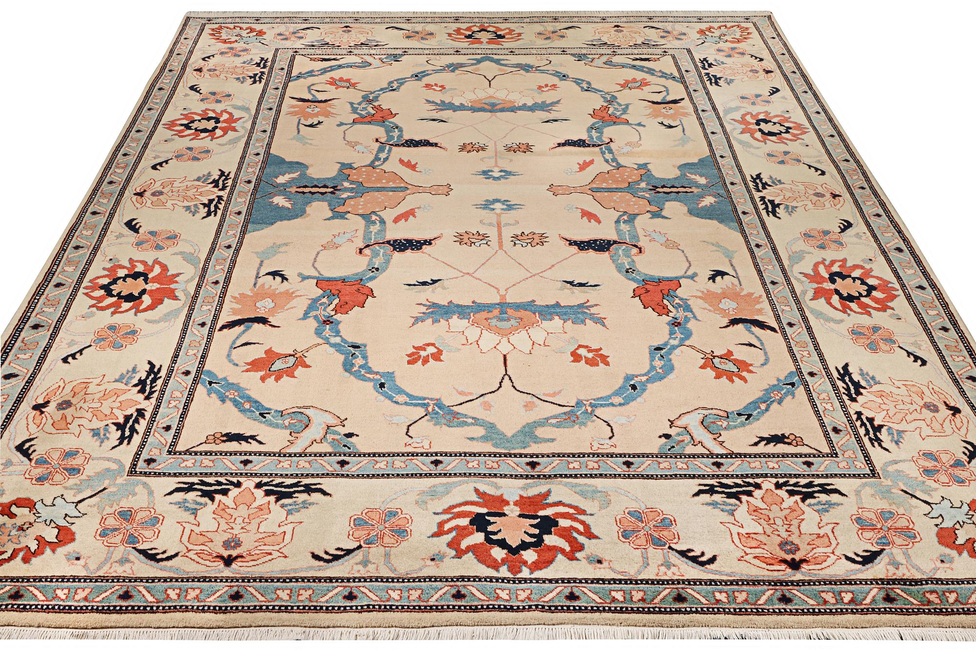 A Mamluk design carpet, c. 425 x 306 cm.