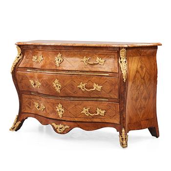 A Swedish Rococo commode.