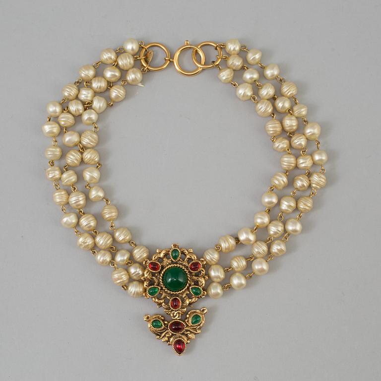 NECkLACE, Chanel, 1985.