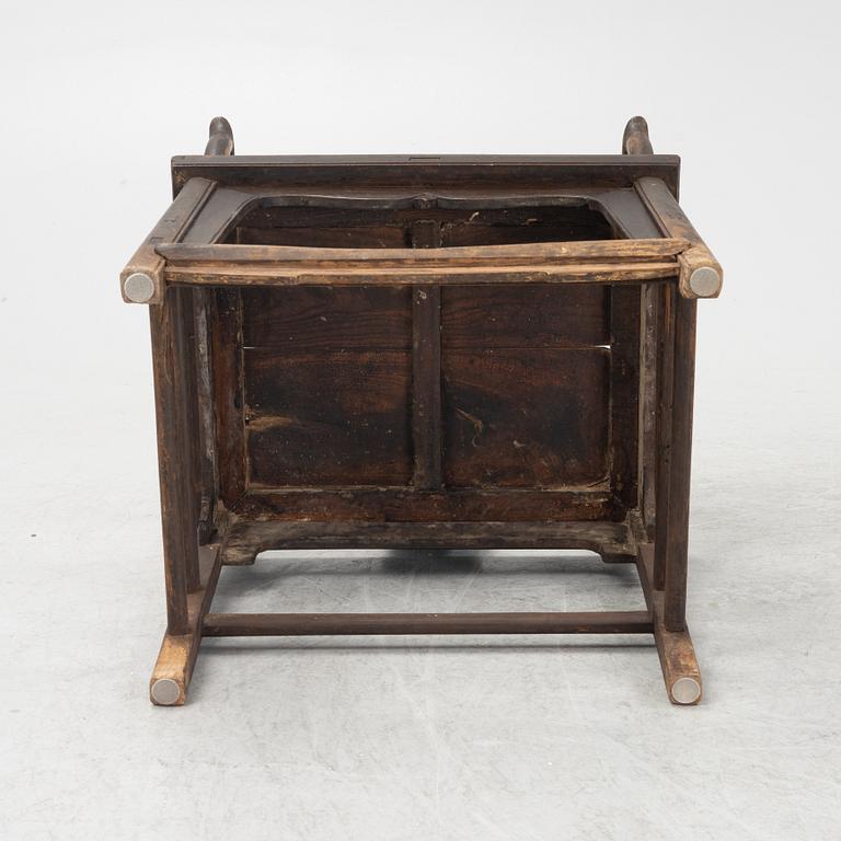 A hardwood armchiar, China, 20th century.