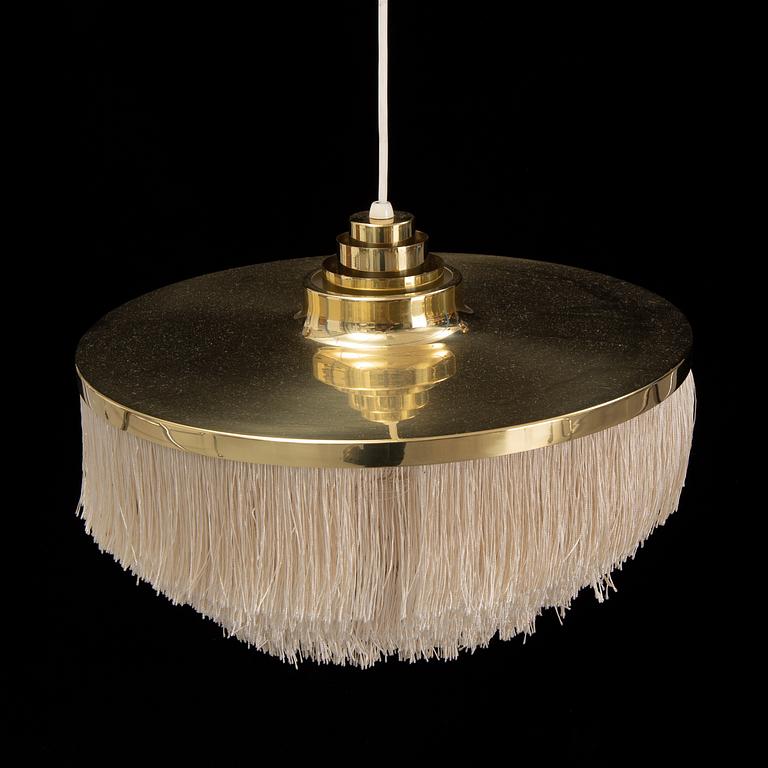 HANS-AGNE JAKOBSSON, a late 20th Cenutry brass ceiling light.