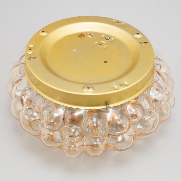 Helena Tynell, a glass ceiling light, Glashütte Limburg, Germany.