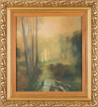 Reijo Meller, oil on canvas, signed and dated -75.