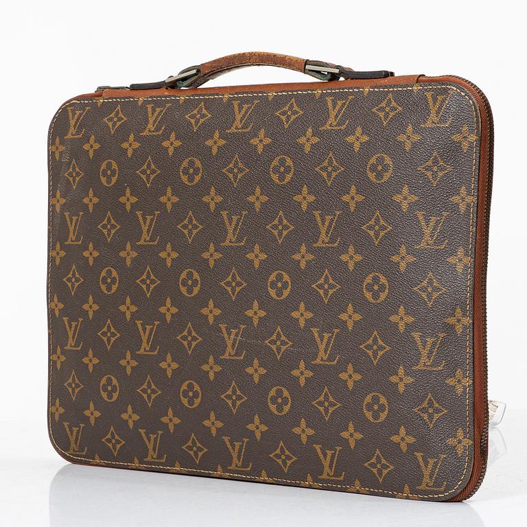 Louis Vuitton, Document portfolio, vintage, 1970s.