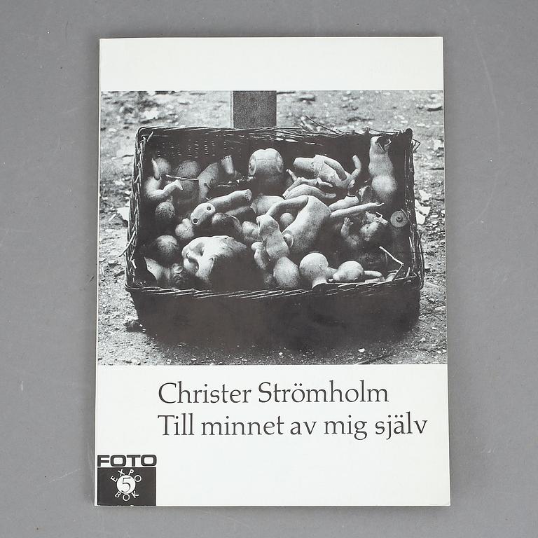 BOK, CHRISTER STRÖMHOLM, "Till minnet av mig själv".