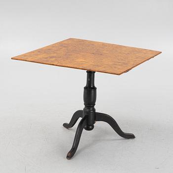 Fällbord,
omkring år 1800.