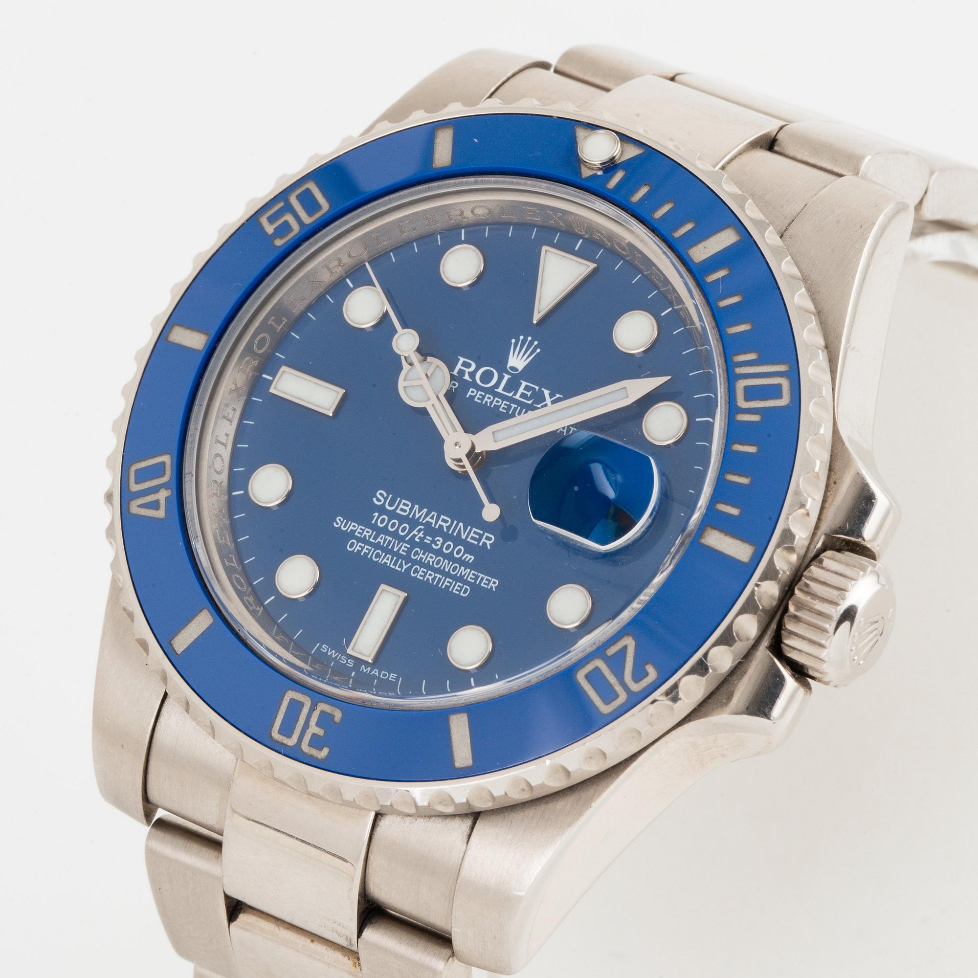 ROLEX, Submariner, "Smurf".
