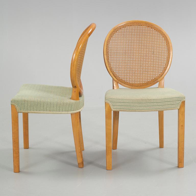 STOLAR, 10 st, modell "OK", Axel Einar Hjorth, Nordiska Kompaniet, modellen formgiven 1937.