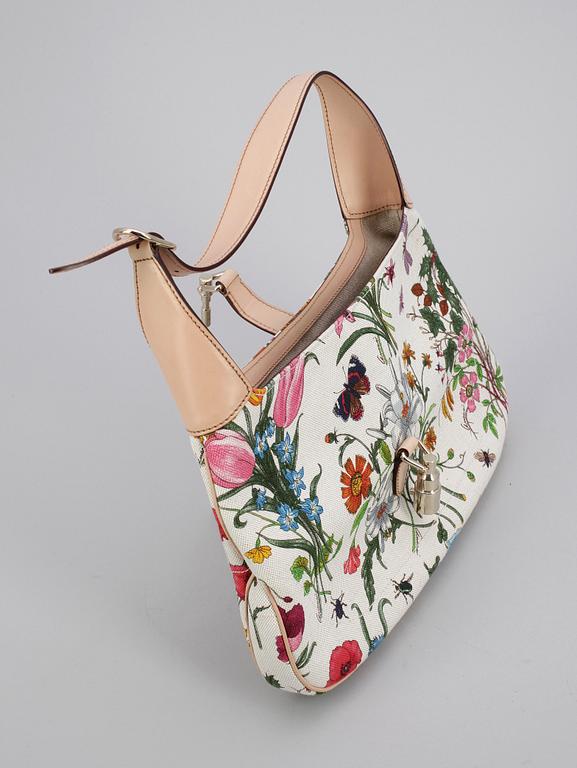 HANDVÄSKA, "Jackie Flora" Gucci, 2000-tal.