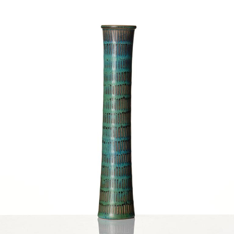 Stig Lindberg, a stoneware vase, Gustavsberg Studio, 1964.