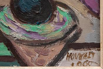 Ildefons Houwalt, oil on canvas signed and dated 1960.