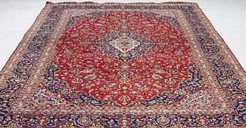Rug, Keshan, approx. 345 x 295 cm.