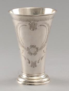 BÄGARE, silver. CG Hallberg, Stockholm 1930. 254gr.