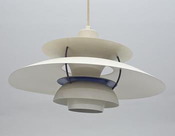 TAKLAMPA, "PH-lampa", Poul Henningsen, Louis Poulsen, 1900-talets fjärde kvartal, höjd ca 30 cm.