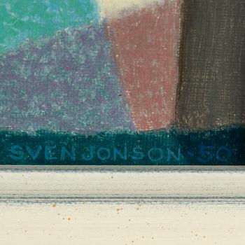 SVEN JONSON, olja på duk, signerad.