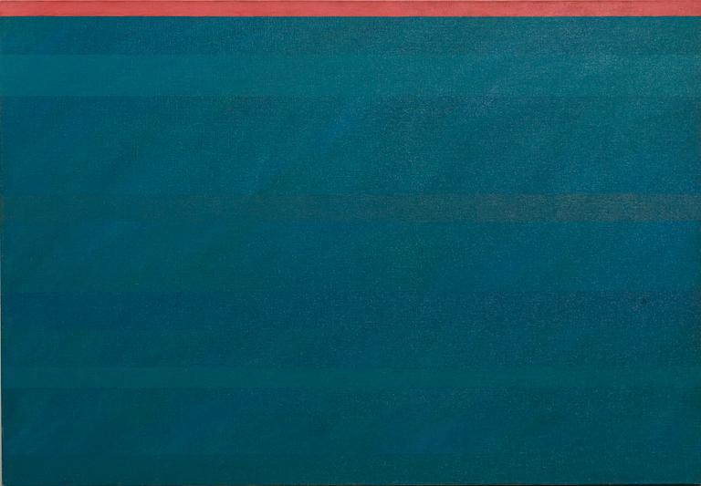 CLAUDIO VERNA, olja på duk, a tergo sign och dat 74/76.