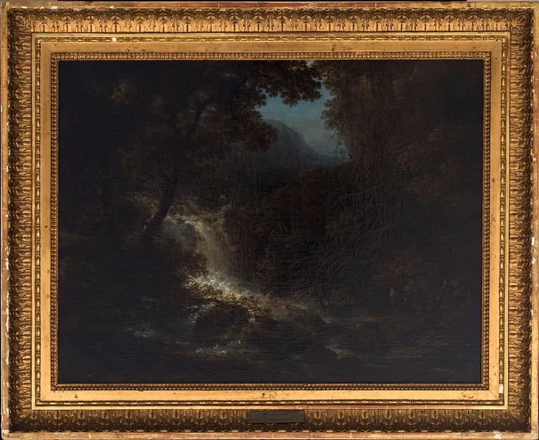 CARL JOHAN FAHLCRANTZ, ascribed oil o canvas.