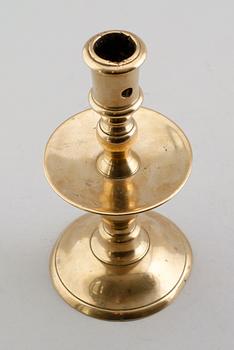 LJUSSTAKE, mässing, 1500-tal.