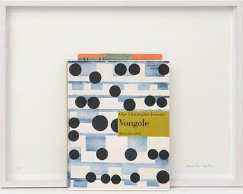 Olav Christopher Jenssen, Lithograph and book, "Vongole", Malmö Konsthall, 1997.