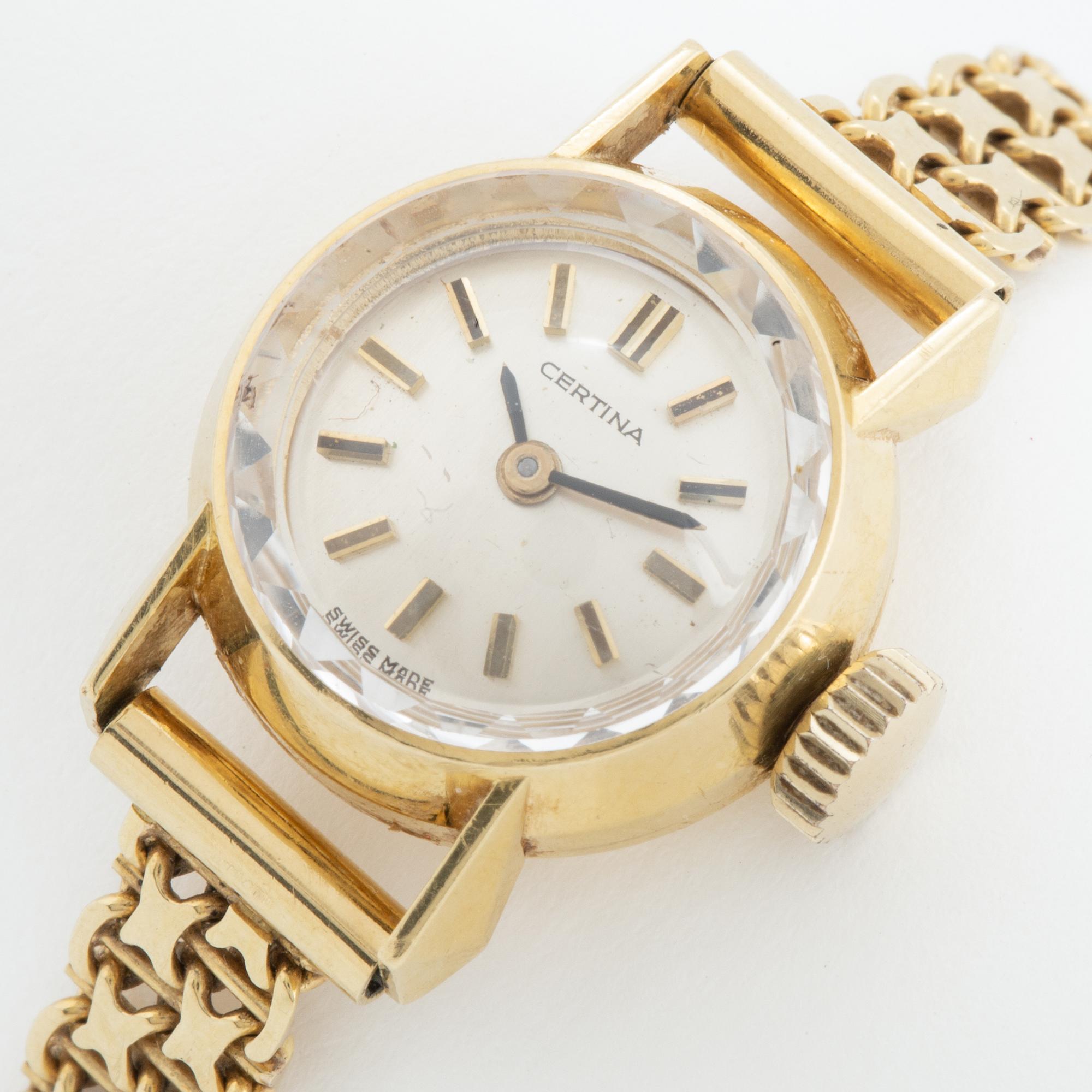 Certina, wristwatch, 17 mm.
