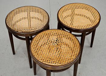 PALLAR, 3 st, Thonet, etikettmärkta.