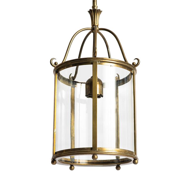 Harald Notini, a ceiling lamp model 6051, Arvid Böhlmarks Lampfabrik, Stockholm, 1920s-30s.