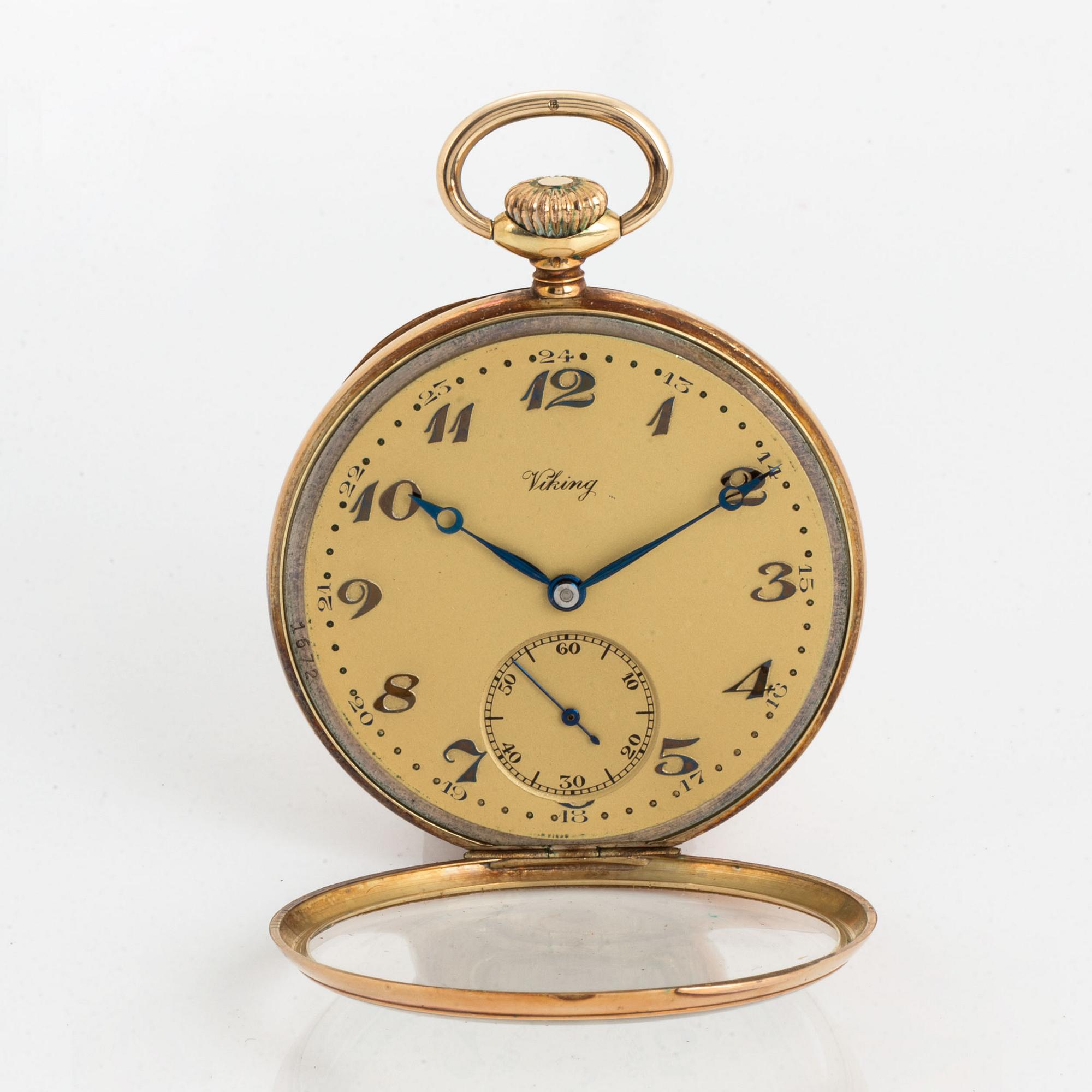 Viking, pocket watch, 50 mm.