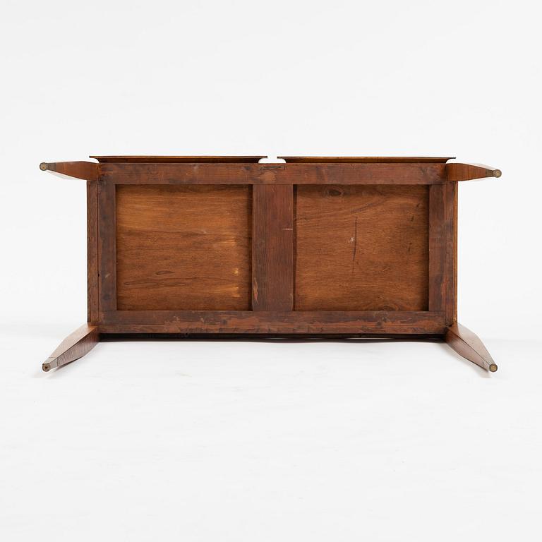 Gio Ponti, a vanity desk and chair, Giordano Chiesa or Cassina, for the Hotel Parco dei Principi, Rome, ca 1964.