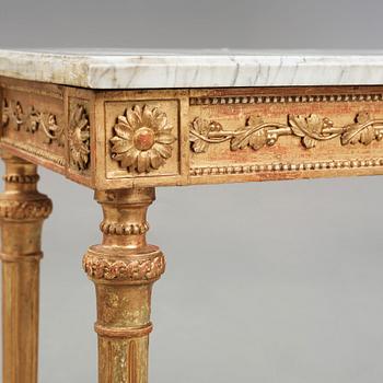 KONSOLBORD, stockholmsarbete, 1700-talets slut, gustavianskt.