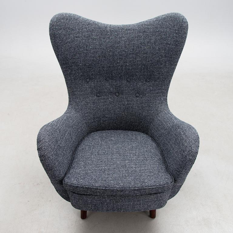 RUNAR ENGBLOM, nojatuoli, Boman 1950-luvun alku.